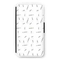 Hipster stripes: iPhone 11 Flip Hoesje