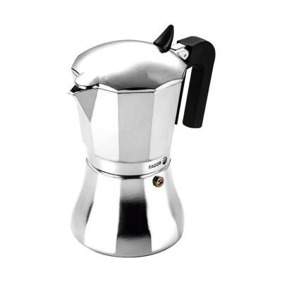 Italiaanse Koffiepot Fagor Staal Aluminium 6 Kopjes (1 Stuks)