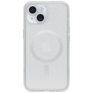 Otterbox Symmetry Clear Backcover Apple iPhone 15, iPhone 14, iPhone 13 Transparant, Stardust MagSafe compatible