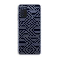 Magic pattern: Samsung Galaxy A03s Transparant Hoesje
