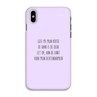 Ochtendhumeur: iPhone X Tough Case