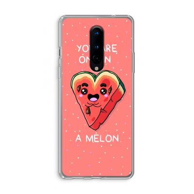 One In A Melon: OnePlus 8 Transparant Hoesje