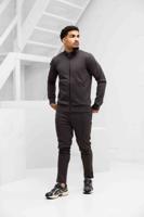 Malelions Pique Zip Trainingspak Heren Bruin - Maat S - Kleur: Bruin | Soccerfanshop Malelions Pique Zip Trainingspak Heren Bruin - Maat S - Kleur: Bruin | Soccerfanshop
