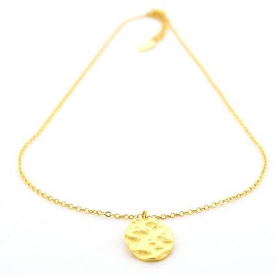 Kalli Ketting Pattern Oval Goud