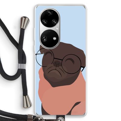 Ludo: Huawei P50 Pro Transparant Hoesje met koord