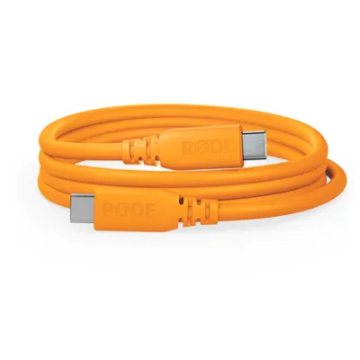 RODE SC27 2m SuperSpeed USB-C to USB-C Cable, Orange