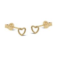 Karma Oorbellen Elsie Open Heart | Goud
