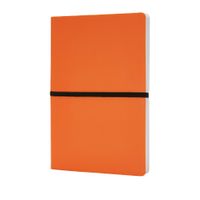 XD Collection notitieboek Deluxe A5 PU/papier oranje - thumbnail