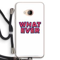 Whatever: HTC U Play Transparant Hoesje met koord