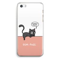 GSM poes: iPhone 5 / 5S / SE Transparant Hoesje