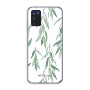 Branch up your life: Samsung Galaxy A03s Transparant Hoesje