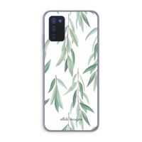 Branch up your life: Samsung Galaxy A03s Transparant Hoesje