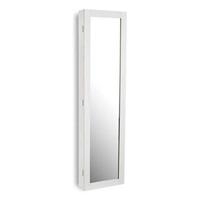 Wandspiegel Versa Wit Hout MDF Minimalist 10 x 120 x 30 cm