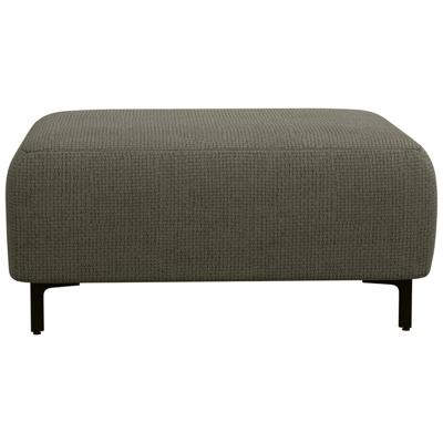 Leen Bakker - Hocker Elsa - Eden - Mokka - Stof - Bruin - 77x99x45 Cm
