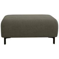 Leen Bakker - Hocker Elsa - Eden - Mokka - Stof - Bruin - 77x99x45 Cm