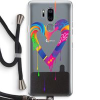 Melts My Heart: LG G7 Thinq Transparant Hoesje met koord