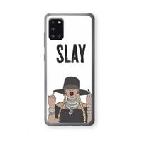 Slay All Day: Samsung Galaxy A31 Transparant Hoesje