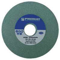 Promat Slijpmachineschijf | d.300xB40x76mm fijn 80 | vorm A | siliciumcarbide - 4000842075 4000842075
