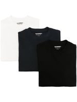 Jil Sander organic-cotton 3-pack T-shirts - Blanc - thumbnail