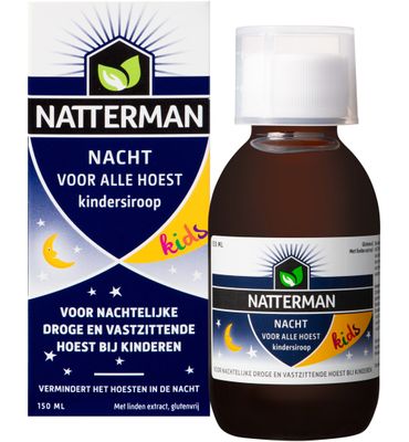 Natterman Natterman Nacht Voor All Hoest Kids (150ml) Natterman Natterman Nacht Voor All Hoest Kids (150ml)