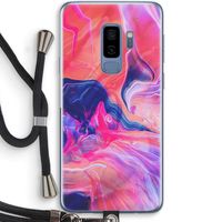 Earth And Ocean: Samsung Galaxy S9 Plus Transparant Hoesje met koord