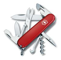 Victorinox Climber 1.3703 Zwitsers zakmes Aantal functies 14 Rood (transparant)