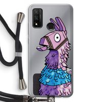 Lama: Huawei P Smart (2020) Transparant Hoesje met koord Lama: Huawei P Smart (2020) Transparant Hoesje met koord
