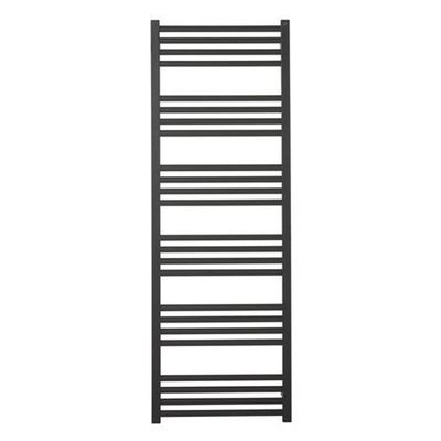 Crosswater MPRO handdoekradiator - 138x48cm - 568 watt - mat zwart MP48X1380MB