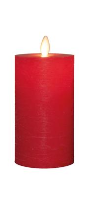 Stompkaars-USB wax 12,5x7,5 cm rood - Annas collection