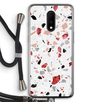 Terrazzo N°12: OnePlus 7 Transparant Hoesje met koord