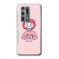 Hartje: Huawei P40 Pro Plus Transparant Hoesje