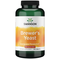 Brewers Yeast 500mg | Swanson | 500ct