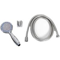 Basic douchekop met 3-straal functies - met doucheslang van 1.5 cm - kunststof douchekop