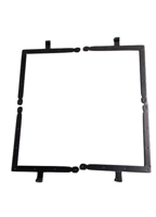 Waelbers Garageheng 4-delig(50x50)zwart - 1 Stuk(s) - 5957.99