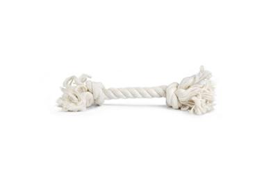 Beeztees Beeztees Flossytoy Wit Klein (125g)