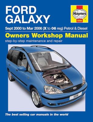 Haynes Werkplaatshandboek Ford Galaxy benzine & diesel (2000-2006) 5556