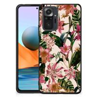 Xiaomi Redmi Note 10 Pro Bloemen Hoesje Flowers Xiaomi Redmi Note 10 Pro Bloemen Hoesje Flowers