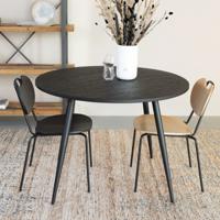 ZILT Ronde Eettafel 'Everton' Teakhout, 110cm