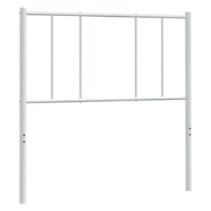 vidaXL Hoofdbord metaal wit 80 cm