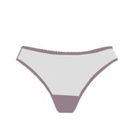 Parah lingerie slips Odette Brazilian roze/lila