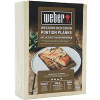 West red cedar wood portion planks Weber - Weber