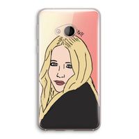 Mary Kate: HTC U Play Transparant Hoesje