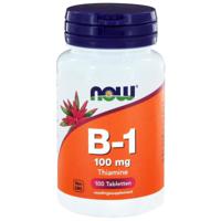 NOW Vitamine B1 100 mg (100 tab) - thumbnail