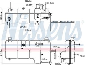 Expansion tank 996072