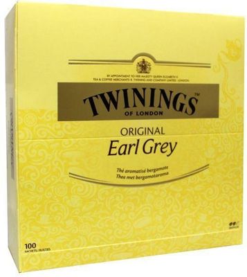 Twinings Earl grey envelop (100 st)