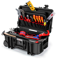 Knipex Gereedschapskoffer "Robust26 Move" sanitair | 17-delig - 00 21 33 S