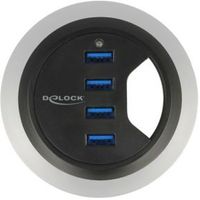 Delock 62868 Hub voor in het bureau 4-poorts USB 5 Gbps - thumbnail