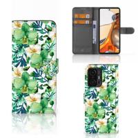Xiaomi 11T | 11T Pro Hoesje Orchidee Groen Xiaomi 11T | 11T Pro Hoesje Orchidee Groen