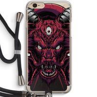 Hell Hound and Serpents: iPhone 6 / 6S Transparant Hoesje met koord