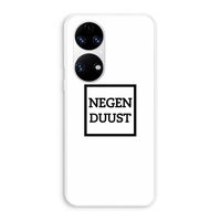 Negenduust vierkant: Huawei P50 Transparant Hoesje Negenduust vierkant: Huawei P50 Transparant Hoesje
